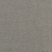 Gray woven fabric texture with a grid pattern of square perforations, matte finish, and subtle tonal variations; Varaschin Vela c135 fabric.